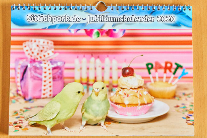 Sittichpark.de - Jubiläumskalender 2020
